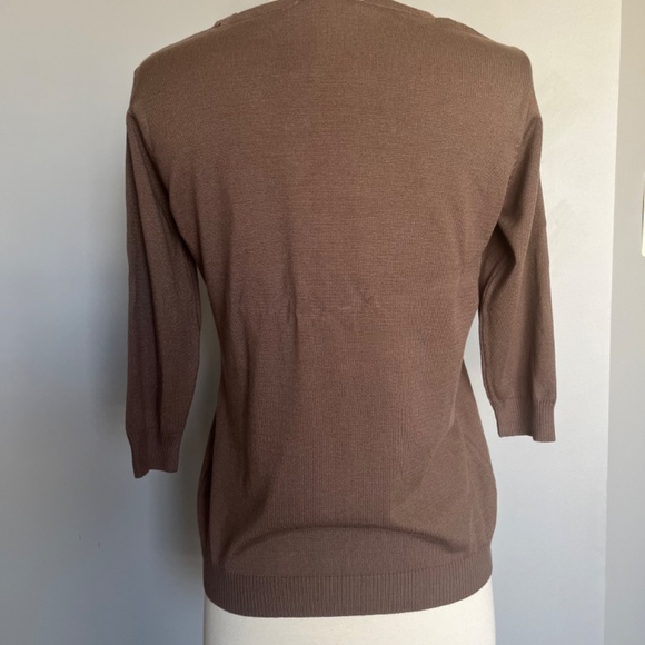 Glenfield Italy Crystal Rhinestone Jeweled Bernese Mountain Dog Animal Top Shirt - Picture 4 of 12